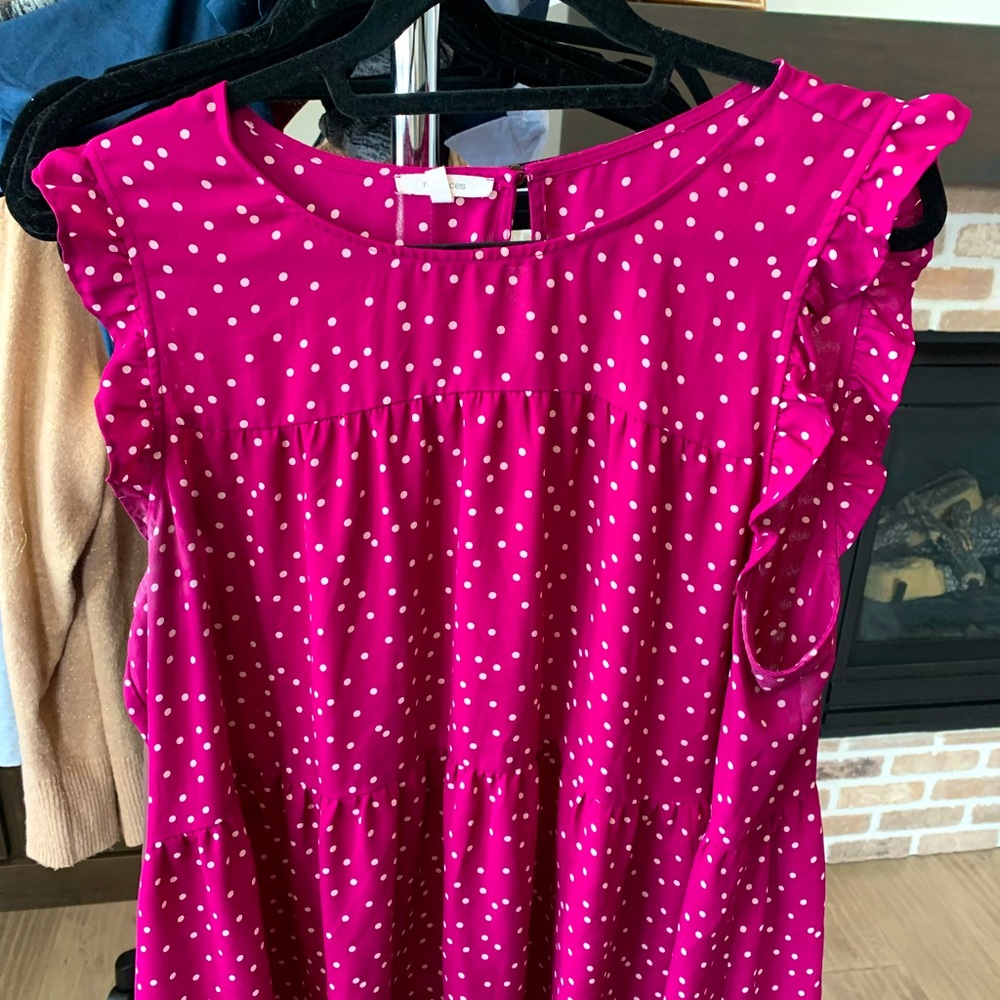Plus size maurices work teacher blouse 2 2X xxl